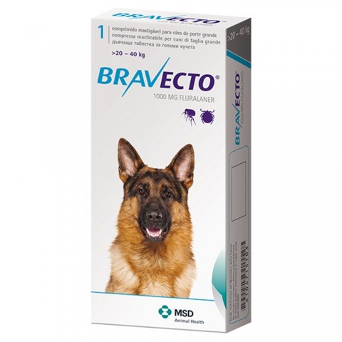 BRAVECTO tableta za pse od 20-40 kg AKCIJA!!! 